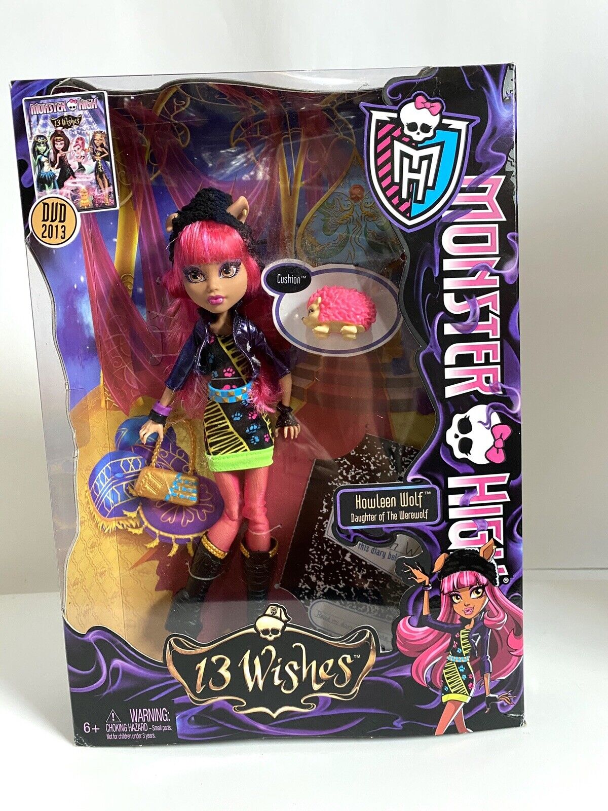 Boneca Monster High Howllen Wolf Mattel