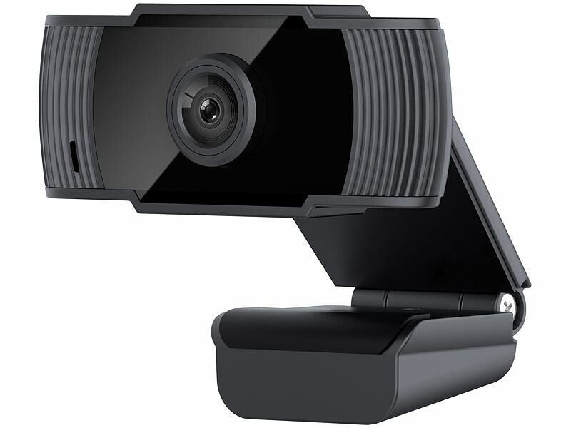 Webcam Full HD Somikon pour télétravail et cours en ligne sur Zoom