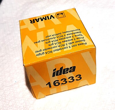 VIMAR Idea 16333 Composite Video Jack module.