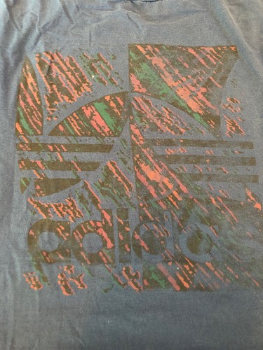 Vintage 90s Adidas Trefoil Big Logo T Shirt USA Made Size XL Single Stitch by Adidas, Size XL, $24.95 - Photo 4