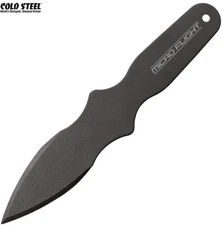 Cold Steel Throwing Knife Spring Steel Black Micro Flight Free Shipping USA