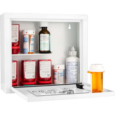 Barska Compact Medical Wall mounting Cabinet CB12820