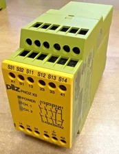 Pilz PNOZX3 24 VAC 24 VDC  Safety Relay  *Guaranteed Working Condition*
