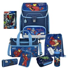 Avengers EasyFit Schulranzen-Set 9tlg. mit Sp...