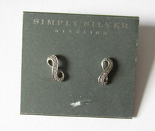 Sterling Silver Earrings by Simply Silver