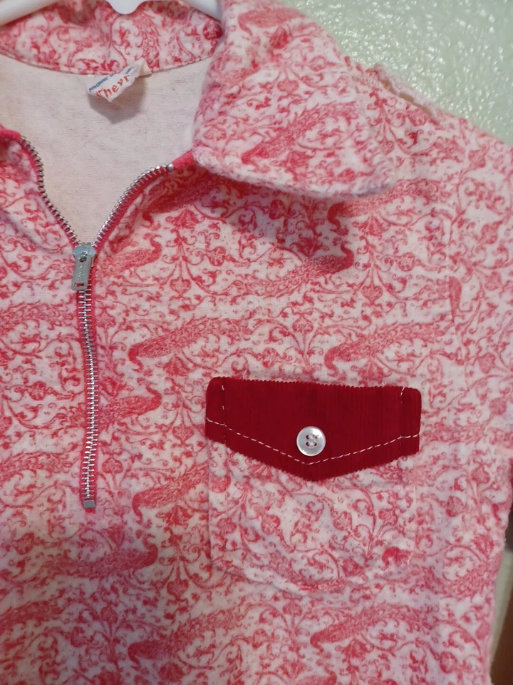 Vintage Girls/Child pullover long-sleeve Shirt Size 6 used As-Is - Изображение 3 из 4