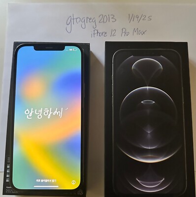 Apple iPhone 12 Pro Max - 256 GB - Gray (Sprint)