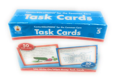 Task Cards Learning Cards, Grade 5 (2013, Cards,Flash Cards)