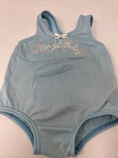 Vintage 1980  s Carters 24 Month 27-29lbs Baby Girl Swimsuit ANGEL BABY WINGS