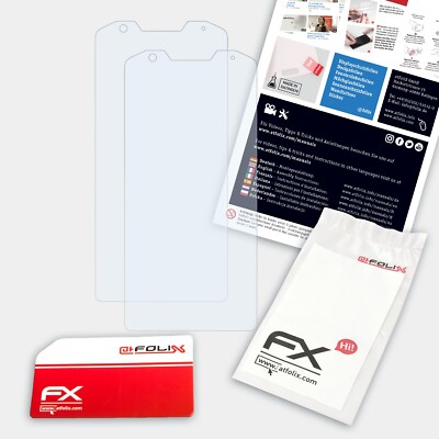 atFoliX 2x Film Protection d'écran pour Woehler DM 602 Protecteur d