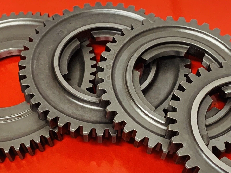 JUEGO DE ENGRANAJES VESPA PX125E PX150E PX200E 1998 A 2005 JUEGO DE 57-42-38-35 DIENTES Foto 4 de 4