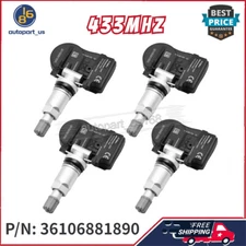 NEW(4) TPMS Sensor For BMW 230i 330i 430i 328i 435i Tire Pressure Sensor 6881890