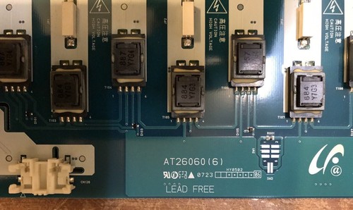 Sony TV KDL-40X3100 (Made in Japan) Backlight Inverter PCB - Afbeelding 3 van 8