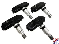 Complete Set of 4 Genuine OEM Hyundai TPMS Tire Pressure Sensors Kit 52933-3X205