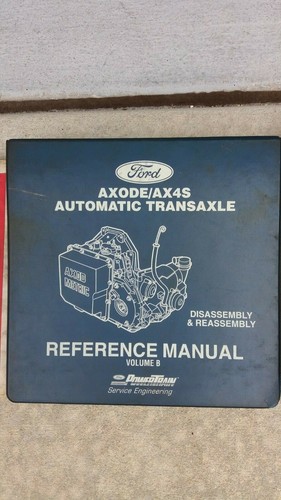 Ford AXODE / AX4S Transmission Dealer Reference Manual A & B 1986 AXOD Booklet  - Bild 3 von 7