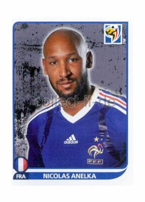 Panini World Cup Single Sticker 2010 - 102 - Nicolas Anelka