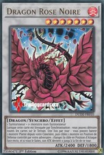 ♦Yu-Gi-Oh!♦ Dragon Rose Noire (Black) : DUDE-FR010 -VF/Ultra Rare-
