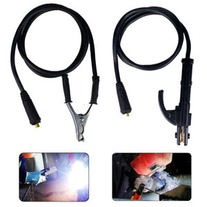 300A Ground Earth Clamp Stick Welder Cable For MMA ARC Welding Inverter Machine