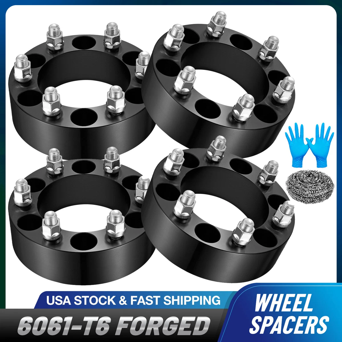 maXpeedingrods 4 stks 32mm 6x139.7 Wiel Spacer Adapters 12x1.5 Stud