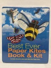 Best Ever Paper Kites Book  Kit Sterling Publishing Co Ages 9  up-New  Sealed