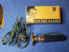 Vintage TARK Corded ELECTRIC RAZOR with Original Box Works
