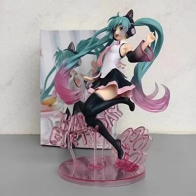 Hatsune Miku Anime Figure PVC Virtual Singer Manga Statue Action Figure 14 25cm