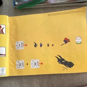 LEGO DC Comics Super Heroes Jokerland 76035 Manual Booklet