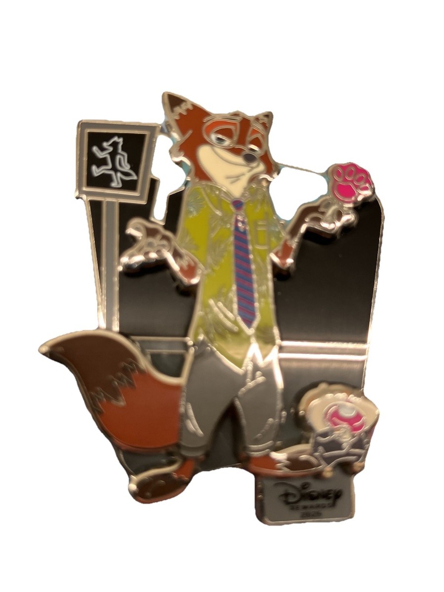 NWT New Disney Zootopia PIN Nick Wilde PAWPCICLE Visa Rewards LE