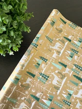 WINTER SERENITY Design Tissue Paper Sheets Choose Size & Package Amount