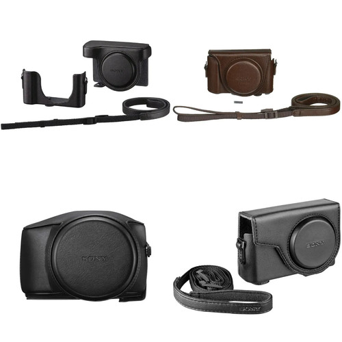 Custodia Per Fotocamera In Pelle PU Per Sony Cyber-shot DSC-HX50 - Foto 4