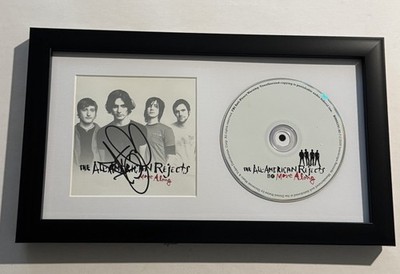 TYSON RITTER SIGNED CD FRAMED ALL AMERICAN REJECTS LEAD SINGER LEGEND RARE COA