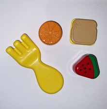 Leapfrog Picnic Basket Shapes And Sharing PARTS Sandwich Orange Watermelon Fork