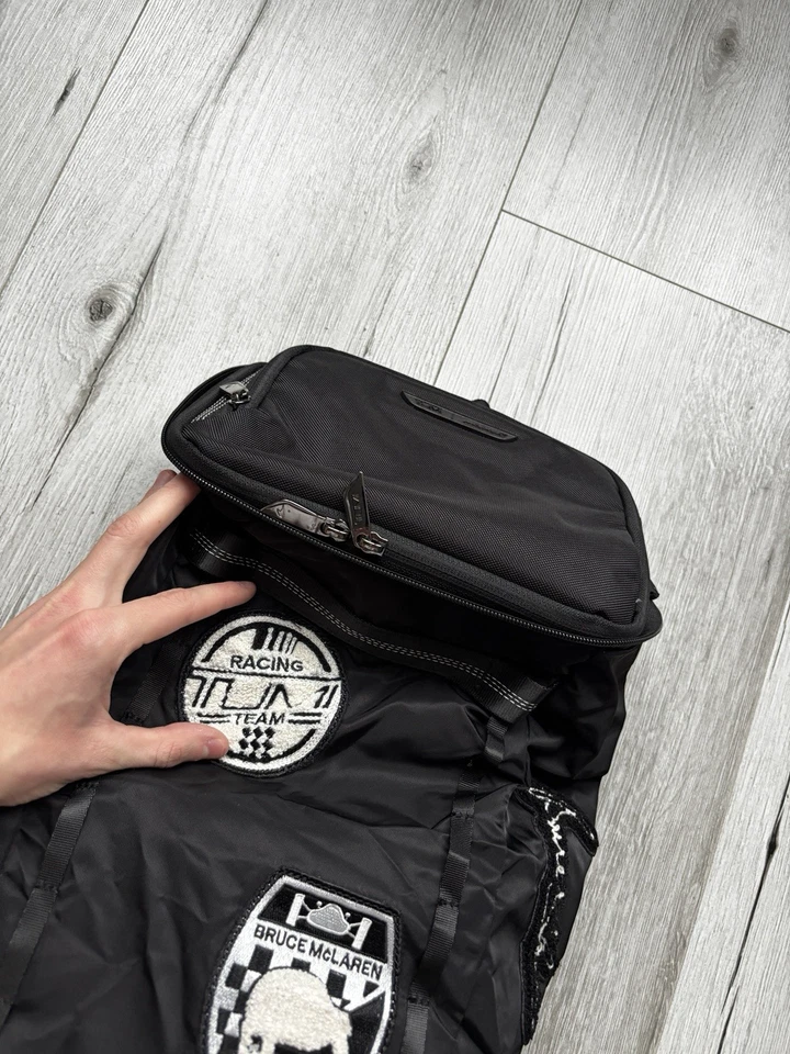 TUMI x McLaren Racing Team Backpack black white - Image 3 of 4