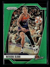 2024 Panini Prizm WNBA Natasha Cloud Green Prizms #11