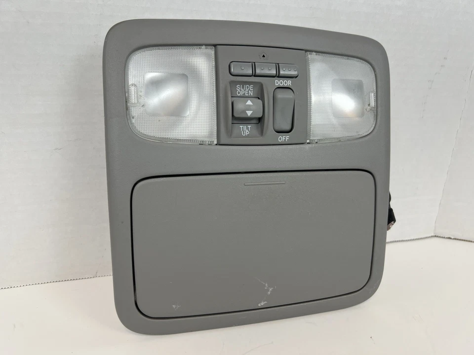 04-07 OEM Toyota Highlander consola superior domo mapa gris claro 89755-0W070 Foto 2 de 4