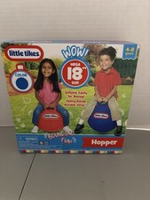 Little Tikes Blue 18  Hopper Bouncing Fun Ball Hopping Toy NEW READ 