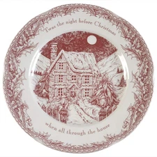 Noble Excellence Twas the Night Before Christmas Dinner Plate 10249551