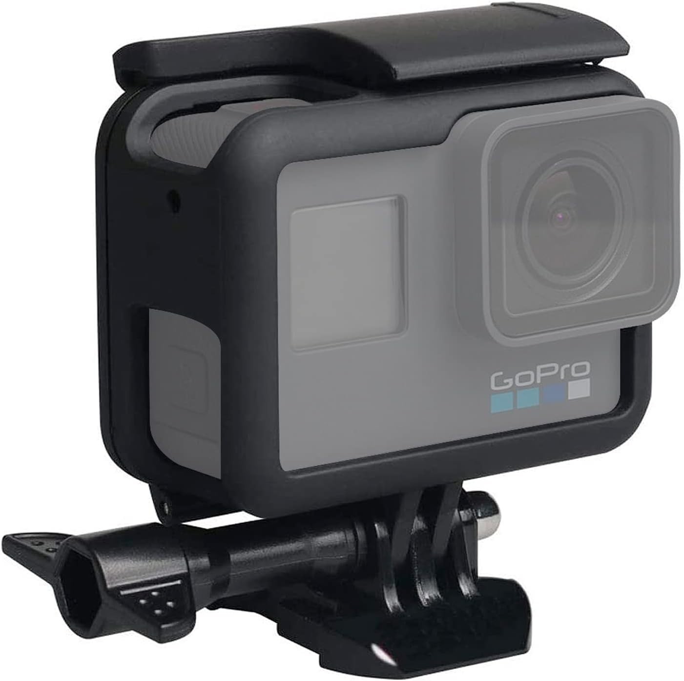GoPro Hero Frame Mount Housing Case for Hero 7 6 5 Black 7 Silver White 2018-image