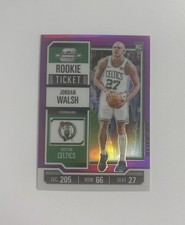 2023-24 Panini Contenders Optic - Jordan Walsh - Purple Prizm RC #11 SSP /15