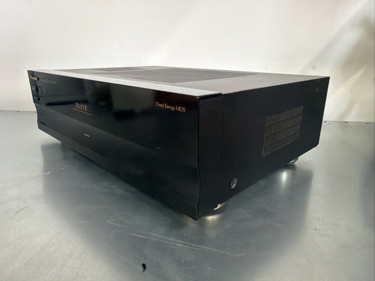 Pioneer Elite M-10X Stereo Power Amplifier - 2000 Black Edition