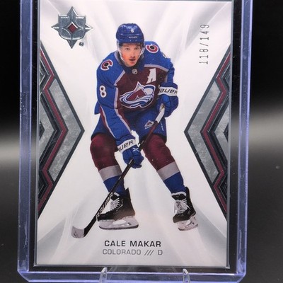 Upper Deck Ultimate Collection Cale Makar #45 Serial Numbered Avalanche /149