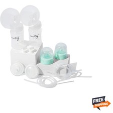 Luna Breast Pump Replacement Parts - Resupply Kit w/Milk Storage Containers, ...