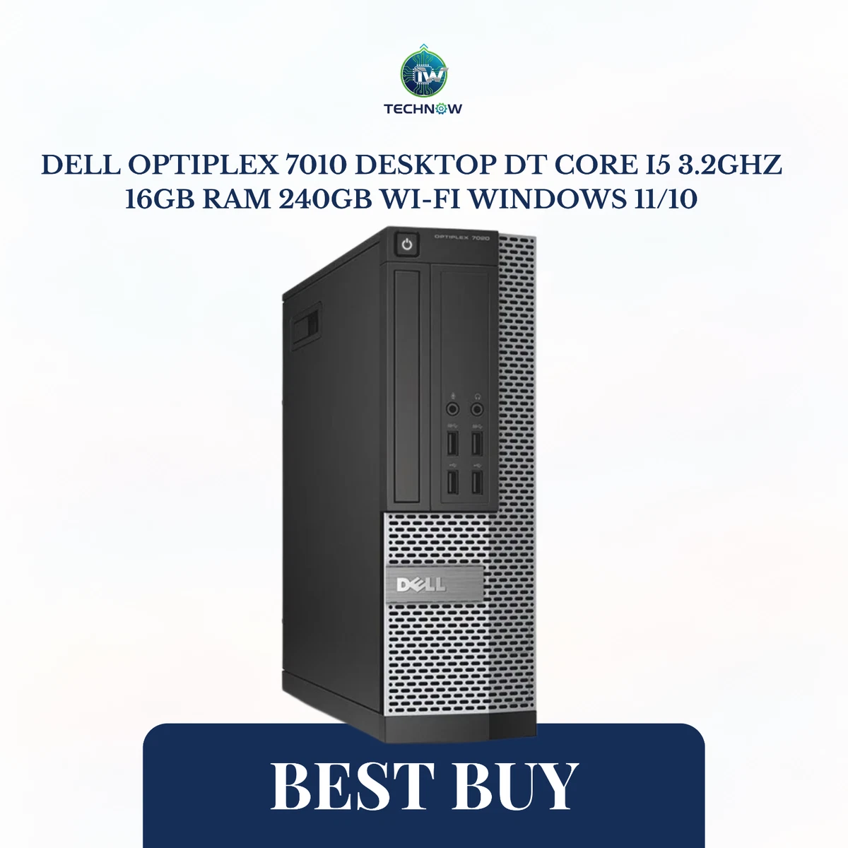 Dell OptiPlex 7010 Tower Intel Core i5 3rd Gen. PC Desktops & All