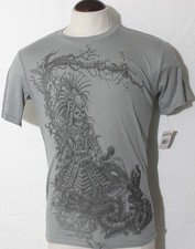 NEW Quiksilver Men's T- Shirt Top Tee sz Small Great Front Graphic Design