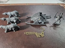 Ral Partha BEAR CHARIOT 10th Anniversary Special (1985)  Metal