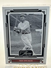 2025 Panini Three and Two Tris Speaker  /99 Boston Red Sox 