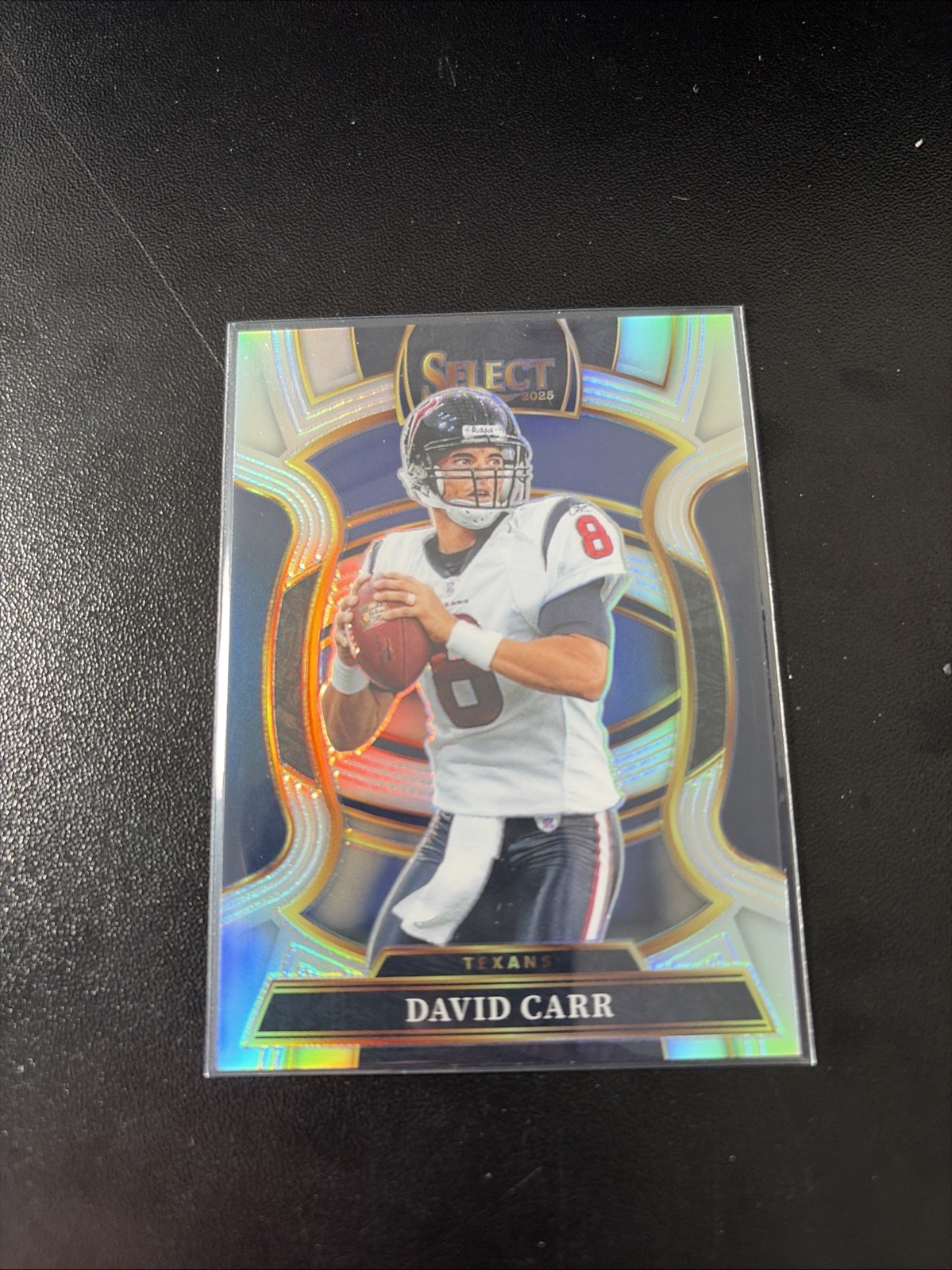 2025 Panini Select - Concourse David Carr #50 Silver Prizm