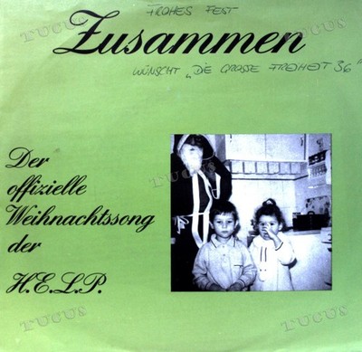 H.E.L.P. - Zusammen (Der Offizielle Weihnachtssong Der H.E.L.P.) 7'' (VG) .*