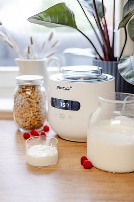 Steba JM 4 | Joghurt Maker | LED-Display | 5 Automatikprogramme | Temperatur
