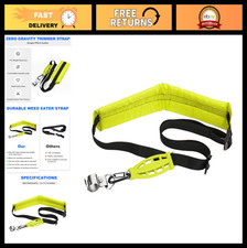 Universal Weed Eater Strap with Comfort Shoulder Pad - Gravity String Trimmer Su